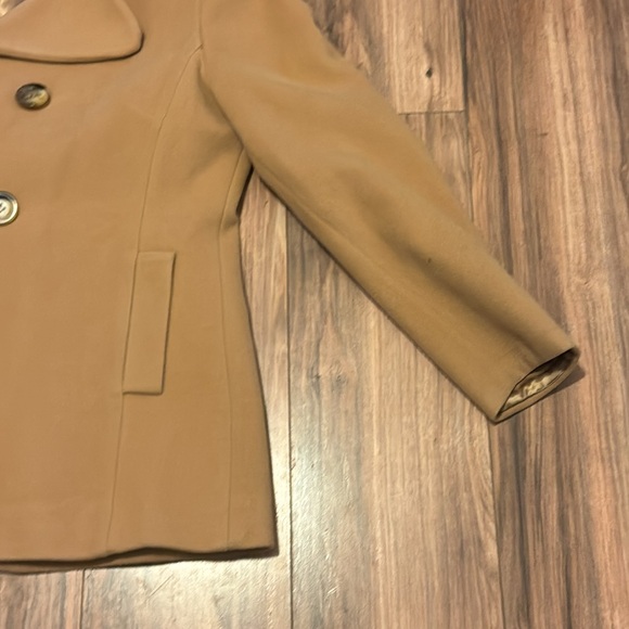 Vintage Pendleton Women's Wool Tan Peacoat - Picture 4 of 9